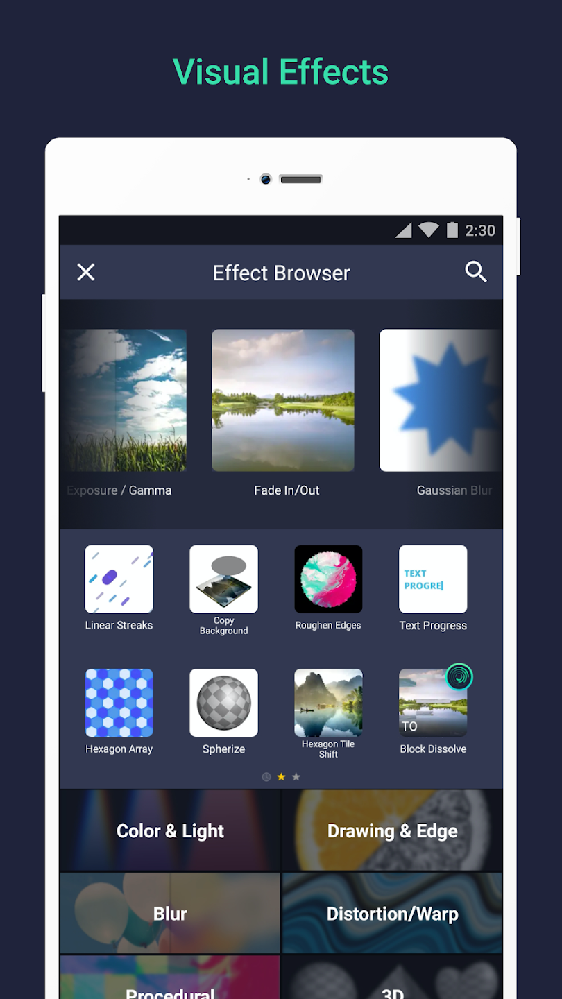 Visual Effects Library