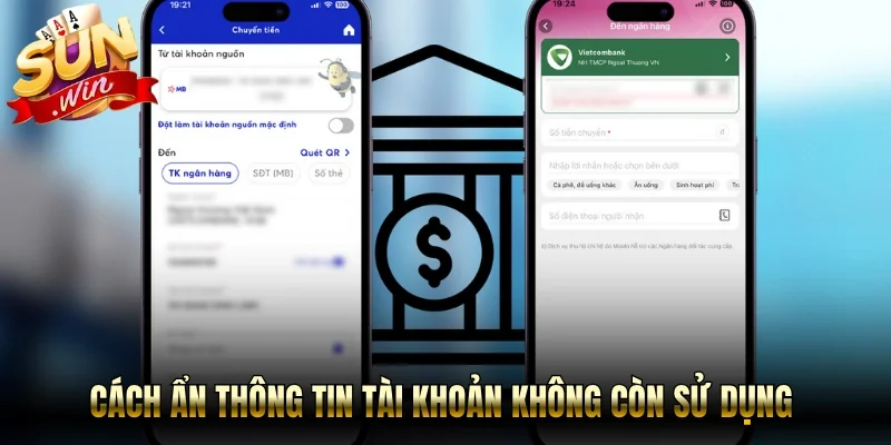 Cách ẩn thông tin tài khoản không còn sử dụng 